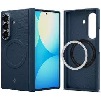 Spigen AirSkin Aramid MagSafe puzdro pre Samsung Galaxy Z Fold 8 Ultra - Navy