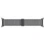 Samsung Trail remienok pre Galaxy Watch Ultra & Ultra2, sivý, tkaný nylon, M/L