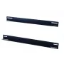 DSIT 19 inch montážne lišty do racku pre nástenné skrine s hĺbkou 600 mm – pozinkovaná oceľ, 1 pár
