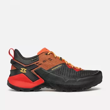 Garmont 9.81 Onyx GTX topánky na rýchlu turistiku - Raven Black/Firecracker Orange - EU 46.5