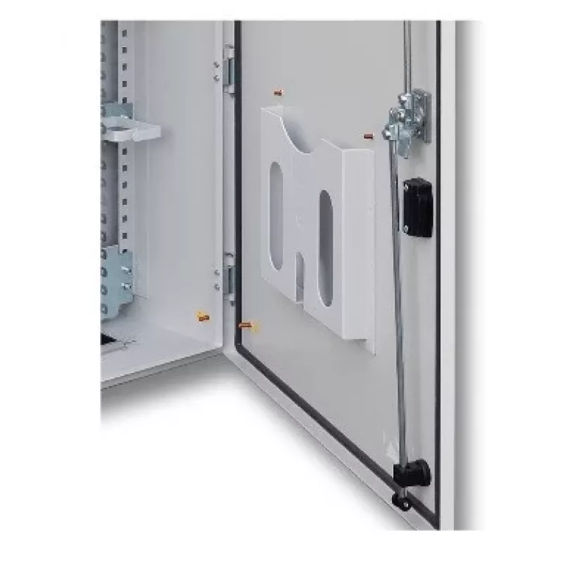 DSIT DS-A4 držiak na dokumenty A4 pre serverový rack, oceľ, čierny, 19