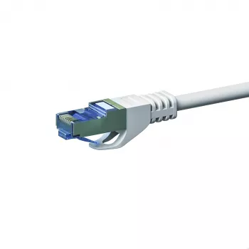 DSIT CAT 6a sieťový kábel LSOH - S/FTP - 50 metrov - biely (DC-6A2-500)