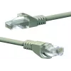 DSIT CAT5e U/UTP sieťový patch kábel, 0,25 m, sivý, 100% meď (DC-51-002)