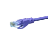 DSIT CAT5e U/UTP sieťový patch kábel, 2 m, fialový, 100% meď
