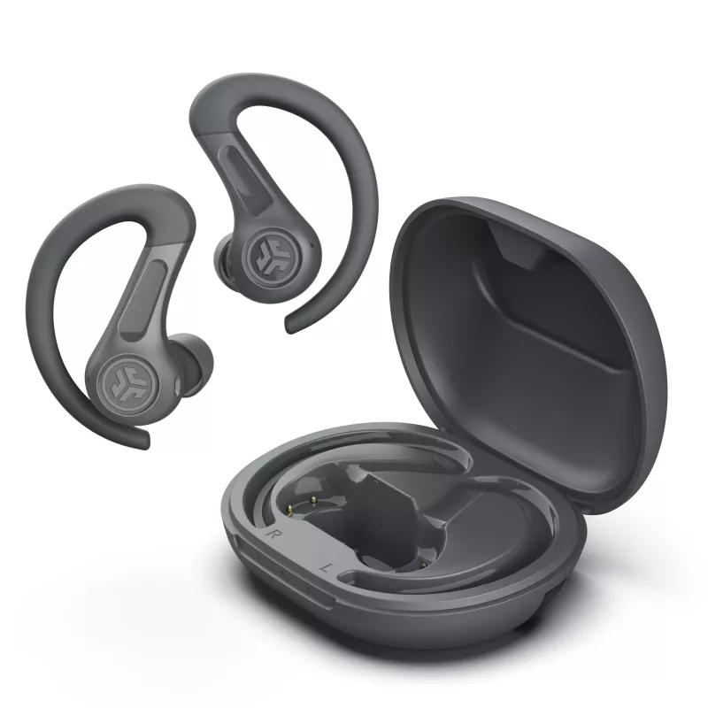 JLab JBuds Sport ANC True Wireless slúchadlá grafit Hybrid Active Noise Cancellation 60+ hodín