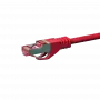 DSIT Cat 6 S/FTP LSOH sieťový patch kábel, 5 m, červený