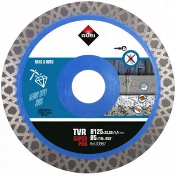 RUBI Turbo Viper Blade - TVR SuperPro 125 mm diamantový rezací kotúč