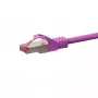 DSIT CAT 6 S/FTP LSOH sieťový patch kábel, 30 m, ružový