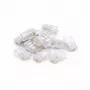 DSIT UTP RJ45 CAT6a sieťový konektor pre káble s plným jadrom, 10 kusov