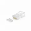 DSIT CAT6 UTP RJ45 konektor samec pre plný vodič – balenie 10 ks
