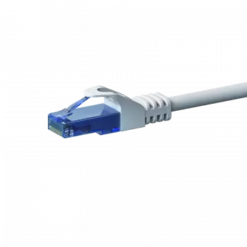 DSIT CAT6a sieťový kábel 100% meď - U/UTP - 0,15 metra - biely (DC-U6A2-001)