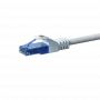 DSIT CAT6a sieťový kábel 100% meď - U/UTP - 0,15 metra - biely (DC-U6A2-001)