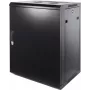 DSIT 12U nástenný serverový rozvádzač s kovovými dverami 600x600x635 mm