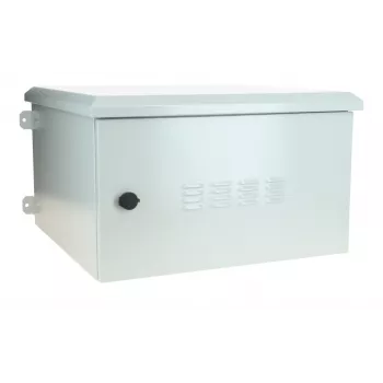 DSIT DS6606-OUT 19-palcový vonkajší nástenný serverový rozvádzač IP55, 6U, 600x600x368 mm
