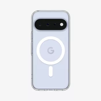 SPIGEN Ultra Hybrid Mag MagSafe puzdro pre Google Pixel 11 - transparentná/biela