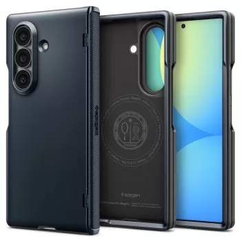 SPIGEN Slim Armor Pro MagSafe puzdro pre Samsung Galaxy Z Fold 8 Ultra - Metal Slate