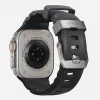 NOMAD Rocky Point remienok pre Apple Watch 46mm/49mm čierno-strieborný