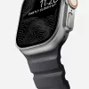 NOMAD Rocky Point remienok pre Apple Watch 46mm/49mm čierno-strieborný