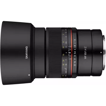 Objektív s manuálnym ostrením Samyang MF 85mm f/1.4 Z pre fotoaparáty Nikon Z (F1211214101)