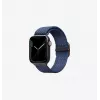 UNIQ Aspen Braided Loop náramok pre Apple Watch 42/41/40mm séria 1-11/SE/SE2/SE3 - granitová sivý