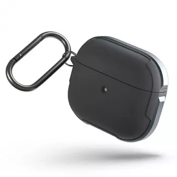 UNIQ Valencia antibakteriálne puzdro pre AirPods 3. generácia, sivá