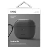 UNIQ Valencia antibakteriálne puzdro pre AirPods 3. generácia, sivá