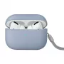 UNIQ Lino silikónové puzdro pre AirPods Pro 2. generácia (2022/2023) arktická modrá