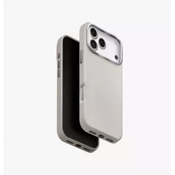 UNIQ Lyden MagClick nabíjacie puzdro pre iPhone 17 Pro Max - hlinená