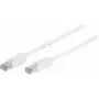 Vivanco sieťový kábel Cat 5e, RJ45, biely (VVITLAN5E50WT)