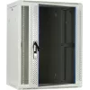 DSIT 15U nástenný serverový rozvádzač so sklenenými dverami, biela, 600x450x770 mm (DS6415W)