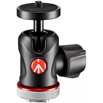 Manfrotto MH492LCD-BH guľová hlava pre kamerovú sanicu, čierna