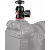Manfrotto MH492LCD-BH guľová hlava pre kamerovú sanicu, čierna