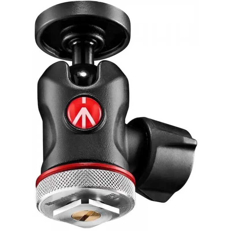 Manfrotto MH492LCD-BH guľová hlava pre kamerovú sanicu, čierna
