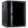 DSIT DS6615-DOUBLE reverzibilný nástenný serverový rozvádzač so sklenenými dverami, šírka 600 mm