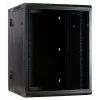 DSIT DS6615-DOUBLE reverzibilný nástenný serverový rozvádzač so sklenenými dverami, šírka 600 mm
