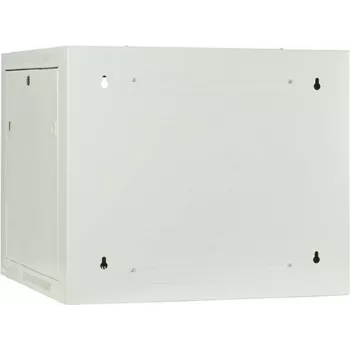 DSIT DS6609W 9U nástenný serverový rozvádzač so sklenenými dverami, 600x600x500 mm, čierny
