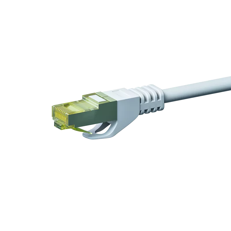 DSIT Cat.7 S/FTP PiMF sieťový kábel RJ45, biely, 10 m (DC-72-100)