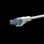 DSIT CAT 6a S/FTP LSOH sieťový kábel, 0,25 m, biely