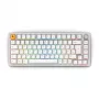 Glorious GMMK Pro mechanická klávesnica, 75 % predmontovaná, rozloženie ISO UK, biela