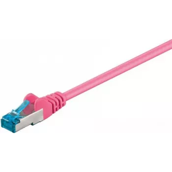 DSIT CAT 6a LSOH S/FTP sieťový patch kábel 1,5 m ružový
