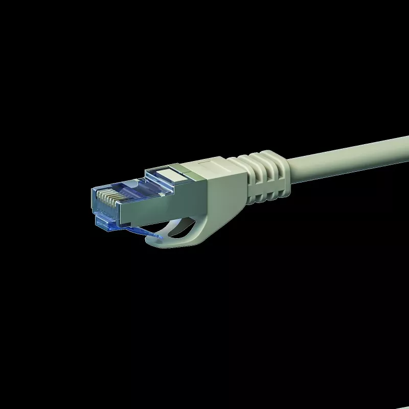 DSIT CAT 6a sieťový kábel LSOH - S/FTP - 10 metrov - sivý (DC-6A1-100)