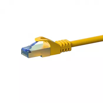 DSIT CAT 6a sieťový kábel LSOH - S/FTP - 50 metrov - žltá (DC-6A7-500)