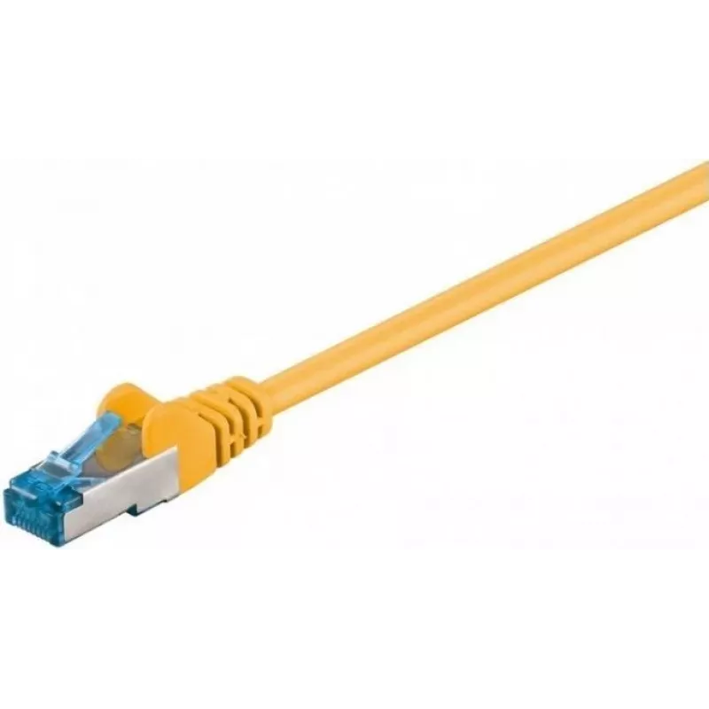 DSIT CAT 6a sieťový kábel LSOH - S/FTP - 50 metrov - žltý (DC-6A7-500)