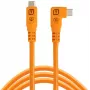 Tether Tools TetherPro Optima 10G zalomený kábel USB-C na USB-C, 1,8 m, oranžový (CUC06RTG2-ORG)