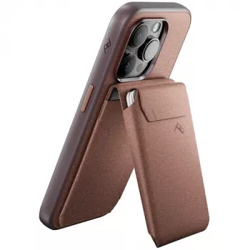 Peak Design Mobile Wallet SlimLink magnetický držiak na karty so stojanom pre MagSafe, Adobe Red