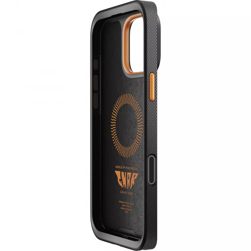 Puzdro Peak Design Mobile GNAR pre Apple iPhone 16 Pro Max, čierne (M-MX-BV-BK-1)