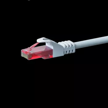DSIT DC-62-020 CAT6 U/UTP sieťový kábel, 2 m, biely, 100 % meď