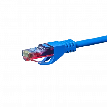 DSIT CAT6 sieťový kábel U/UTP 2m modrý 100% meď (DC-64-020)