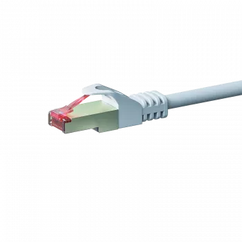 DSIT CAT 6 sieťový kábel LSOH - S/FTP - 0,25 m - biela (DC-S62-002)