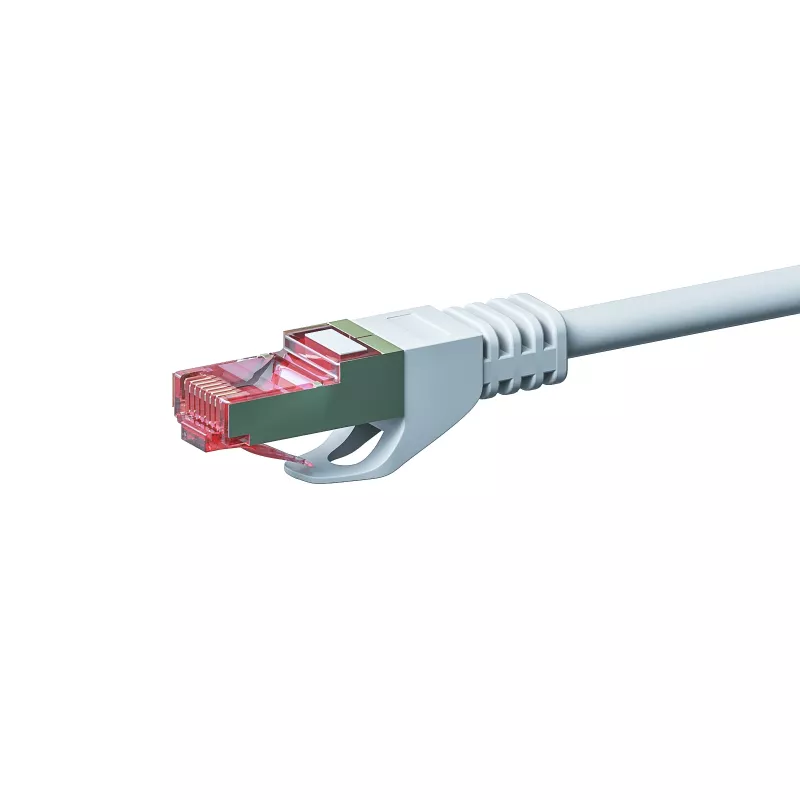 DSIT CAT 6 sieťový kábel LSOH - S/FTP - 50 m - biely (DC-S62-500)